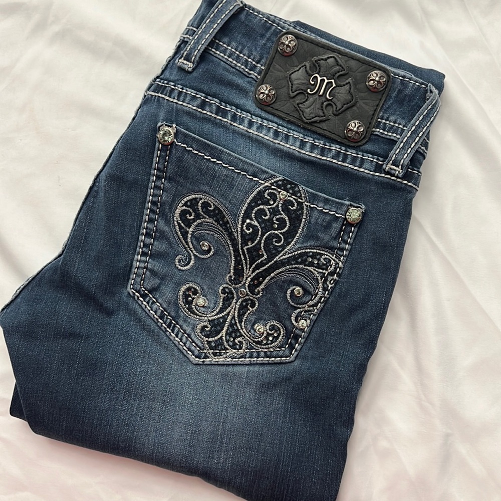 Miss Me Women’s Jean Size 27, Style JE6033GL, Jeggings